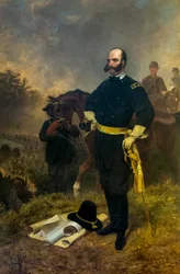 Général Ambrose Burnside à Antietam